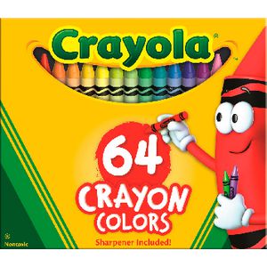 Crayola Crayons Box of 64