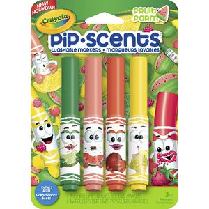 Crayola Pip Scents Markers Fruit Farm 4 Pack