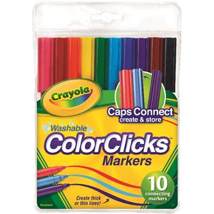 Crayola Colour Clicks Markers 10 Pack