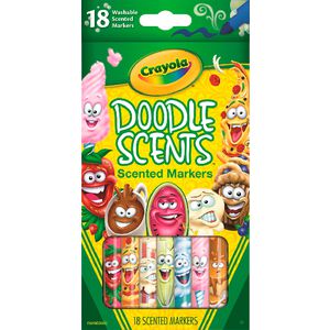 Crayola Doodle Scents Washable Markers 18 Pack