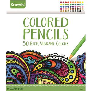 Crayola Coloured Pencils 50 Pack