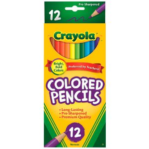Crayola Coloured Pencils 12 Pack