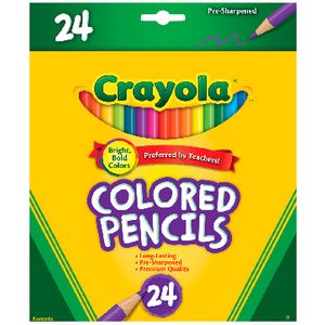Crayola Coloured Pencils 24 Pack