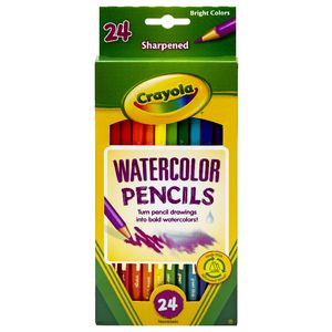 Crayola Watercolour Pencils 24 Pack