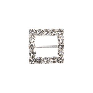 Paper Chic Square Diamante Buckles 5 Pack
