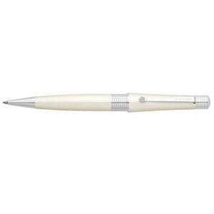 Cross Beverley Ballpoint Pen Pearlescent White