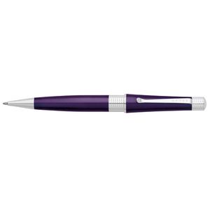 Cross Beverley Ballpoint Pen Deep Purple Lacquer