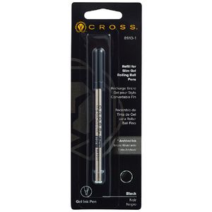 Cross Slim Gel Ink Rollerball Refill Black