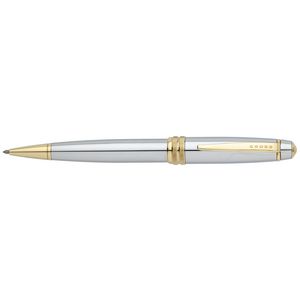 Cross Bailey Ballpoint Pen Chrome Gold