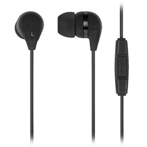Qudo In Ear Headphones with Mic-Control Black