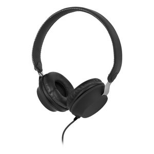 Qudo Lightweight Overhead Headphones Black
