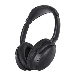 Qudo Noise Cancelling Over Ear Headphones Black