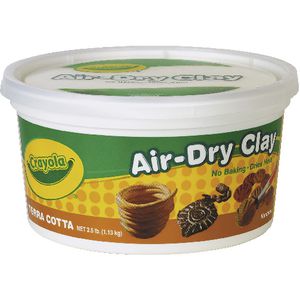 Crayola Air Dry Clay Terracotta 1.13kg