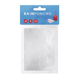 Plastic Rain Coat Clear