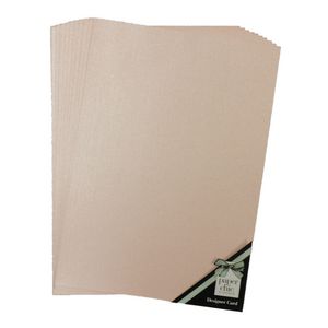 Paper Chic A4 Designer Card Pink 10 Pack