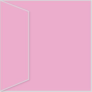 Paper Chic Square Envelopes Pink Lemonade 10 Pack