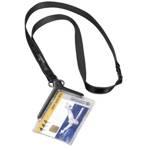 Durable ID Card Holder with Lanyard