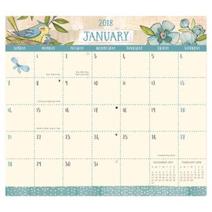 Orange Circle Magnetic Monthly Pad Bold 2018 Where Love Grows