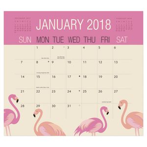 Orange Circle Magnetic Monthly Pad 2018 Potpourri