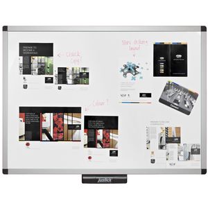 Justick Static Stick Whiteboard 600 x 900mm
