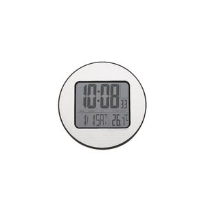 Degree Digital 21cm Clock Silver