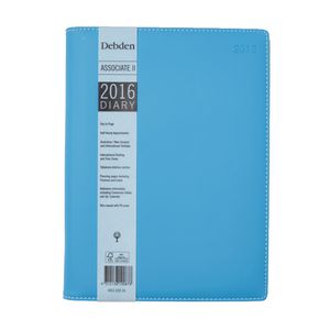 Collins Debden Associate A4 Day to Page 2016 Diary Assorted
