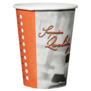 Star Services 340mL Printed Single Wall Paper Cups 1000 Pack