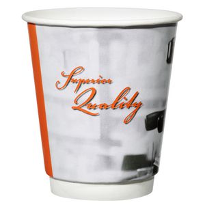 Star Services 340mL Printed Double Wall Paper Cups 500 Pack