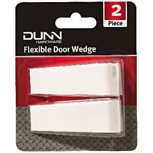 Dunn Flexible Door Wedges White 2 Pack