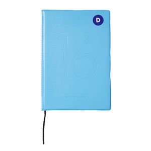 J.Burrows A5 Day to Page 2016 Tabbed Diary Assorted