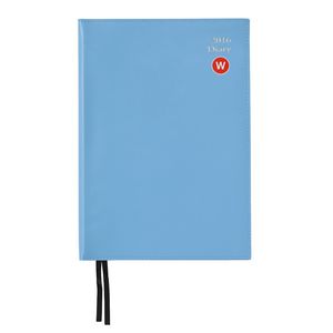 J.Burrows A4 Week to View 2016 Executive Diary Blue