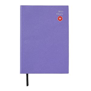 J.Burrows A4 Week to View 2016 Executive Diary Purple