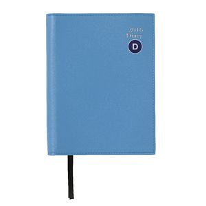 J.Burrows A5 Day to Page 2016 Executive Diary Blue