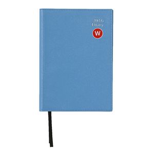 J.Burrows A5 Week to View 2016 Executive Diary Blue