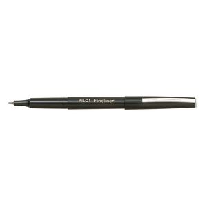 Pilot 0.4mm Fineliners Black 4 Pack