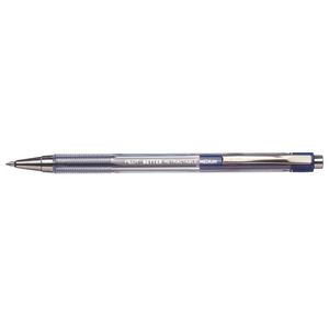 Pilot BP-145 Medium Retractable Ballpoint Pens Blue 4 Pack