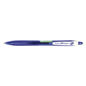 Pilot Begreen Rexgrip Retractable Ballpoint Pens Blue 10 Pack