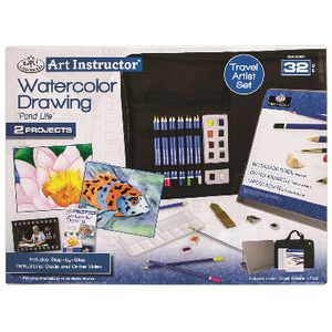 Royal & Langnickel Watercolour Drawing Travel Set