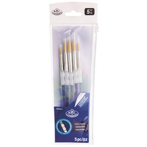Royal & Langnickel Gold Round Brush Set 5 Piece