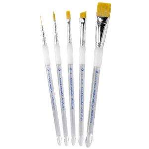 Royal & Langnickel Gold Wash Paintbrush Set 5 Piece