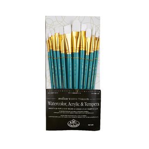 Royal & Langnickel Medium White Brush Set 12 Piece