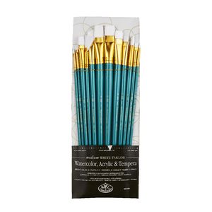 Royal & Langnickel Medium White Brush Set 12 Piece