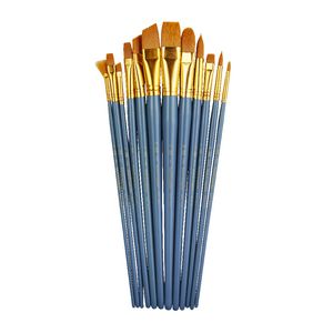 Royal & Langnickel Medium Gold Paintbrush Set 12 Piece