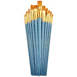 Royal & Langnickel Medium Gold Paintbrush Set 12 Piece
