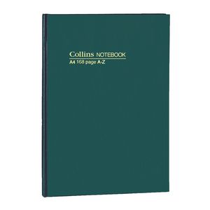 Collins No.5804 A4 A-Z Notebook