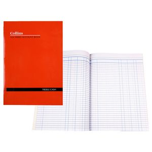 Collins A24 A4 Account Book 3 Money Column
