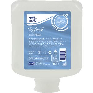 Deb Stoko Refresh Clear Foam Hand Wash Cartridge 1L