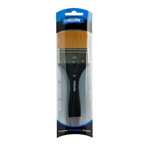 Derivan Short Handle Flat Paintbrush 70mm