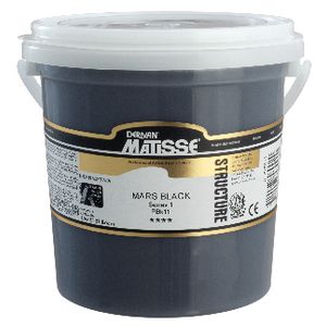 Derivan Structure Paint 1L Mars Black