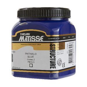 Derivan Structure Paint 250mL Phthalo Blue
